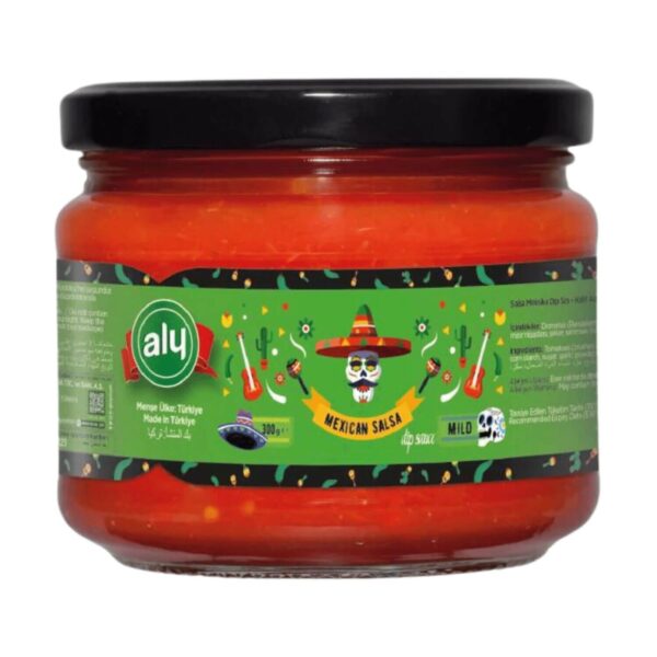Aly Mild Meksika Salsa Dip Sos 300 Gr