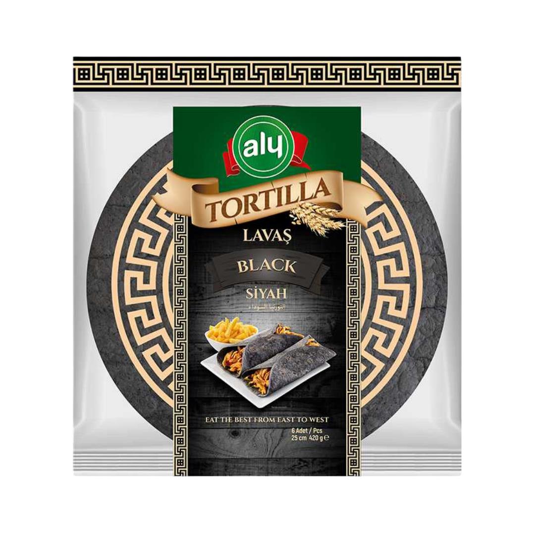 aly-tortilla-lavas-siyah-25-cm-420-gr-4574.jpg Aly Tortilla Lavaş Siyah 25 Cm 6'lı 420 Gr - Görsel 1