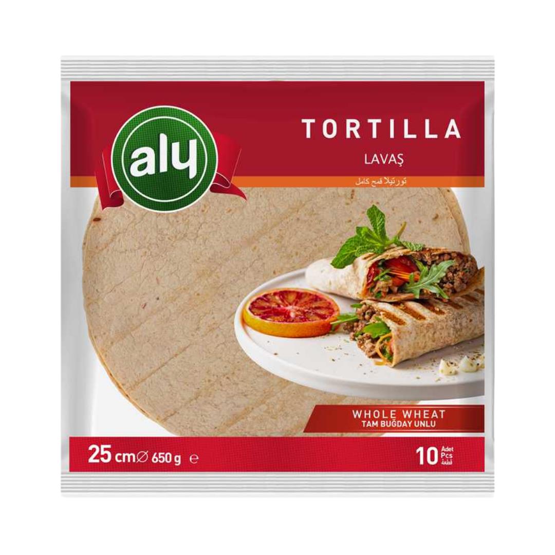 aly-tortilla-lavas-tam-bugday-unlu-25-cm-10-lu-650-gr-4571.jpg Aly Tortilla Lavaş Tam Buğday Unlu 25 Cm 10'lu 650 Gr - Görsel 1