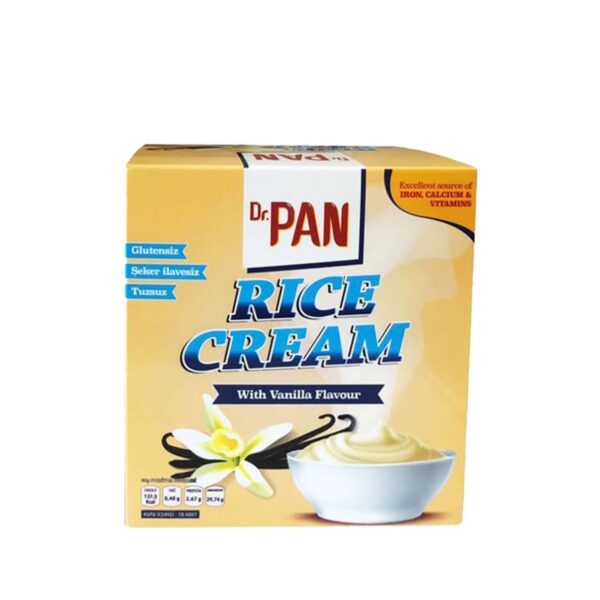 Dr. Pan Vanilya Aromalı Pirinç Kreması ( Rice Cream ) 400 Gr