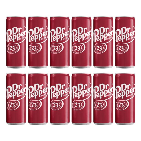 Dr Pepper Karışık Aromalı Gazlı İçecek 12 x 330 Ml