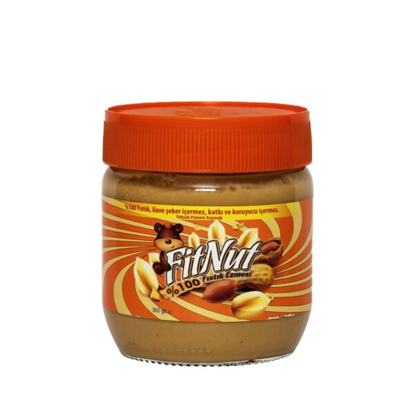 Fitnut Şekersiz Fıstık Ezmesi 360 Gr