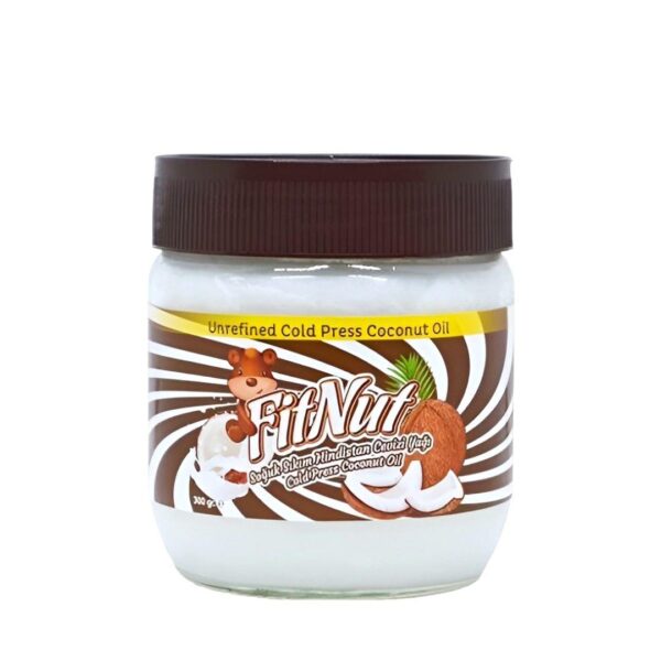 Fitnut Soğuk Sıkım Hindistan Cevizi Yağı 300 Gr