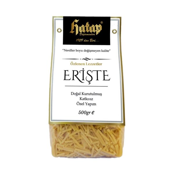 Hatap Katkısız Ev Tipi Erişte 500 Gr