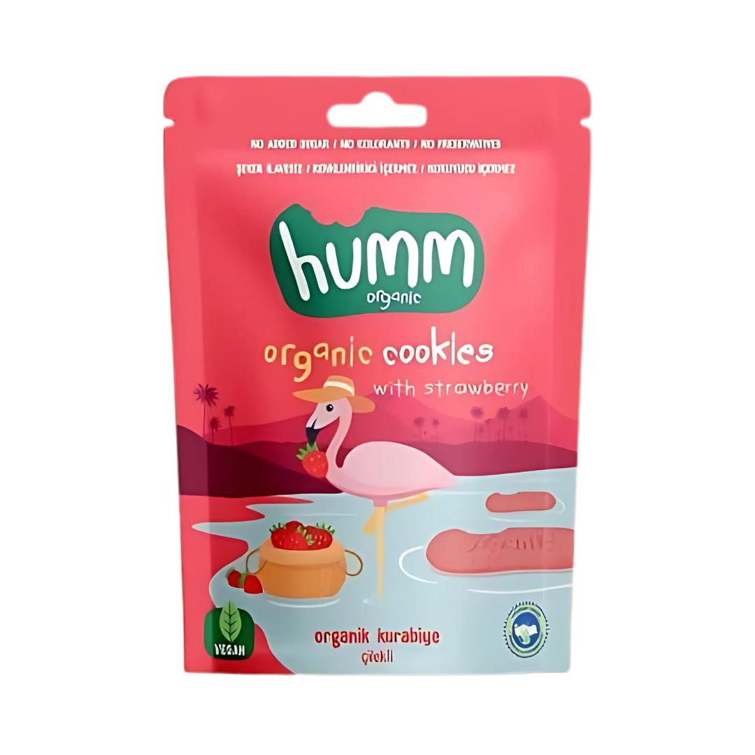 humm-org-cilekli-kurabiye-55-gr-4587.jpg Humm Organic Organik Çilekli Kurabiye 55 Gr - Görsel 1