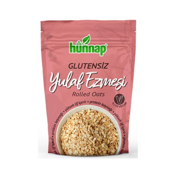 Hünnap Glutensiz Yulaf Ezmesi 300 Gr
