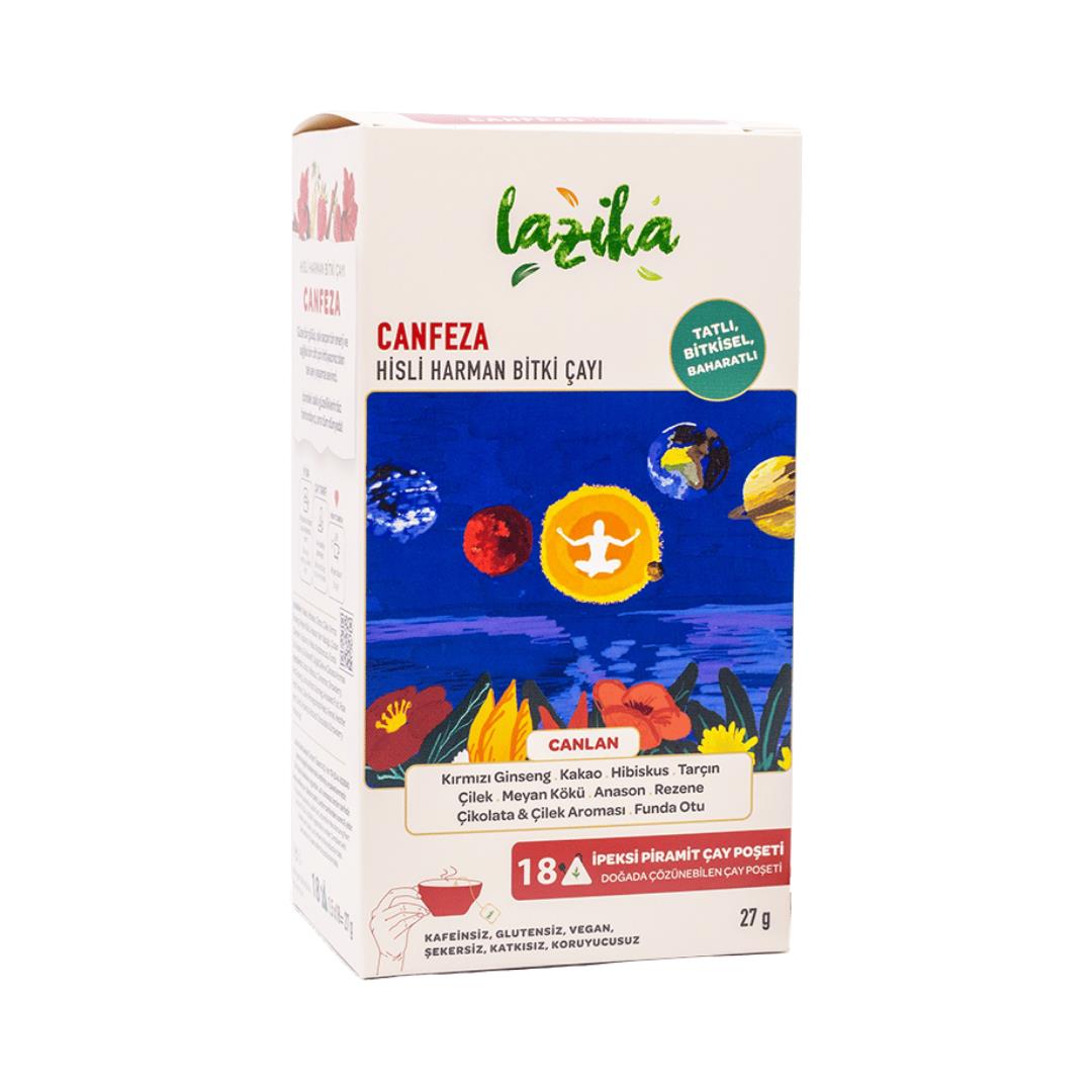 lazika-hisli-harman-canfeza-27-gr-4734.jpg Lazika Canfeza Hisli Harman Çayı 18 Poşet - Görsel 1