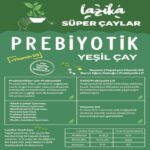 Lazika Prebiyotik Piramit Poşet Yeşil Çay 18 Poşet - Görsel 2
