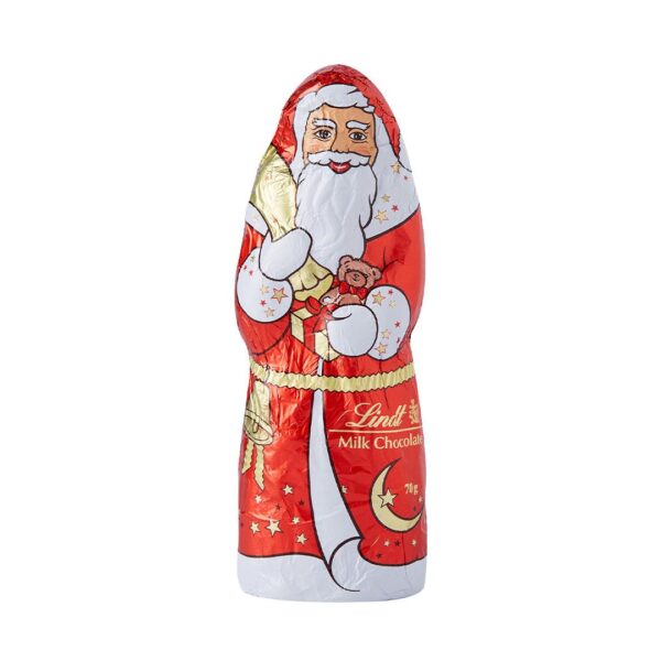 Lindt Santa Claus Noel Baba Figürlü Sütlü Çikolata 70 Gr
