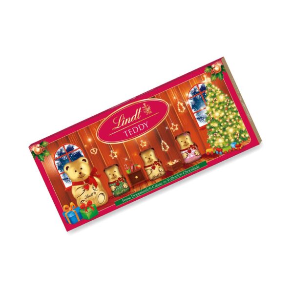 Lindt Teddy Friends Ayıcık Figürlü Sütlü Çikolata 10 x 9,6 Gr