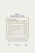 Potamya Acılı Baklagil Cipsi 50 Gr - Görsel 2
