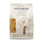 Potamya Nohutlu ve Sebzeli Fusilli 240 Gr | Vegan, Protein ve Lif Kaynağı Makarna