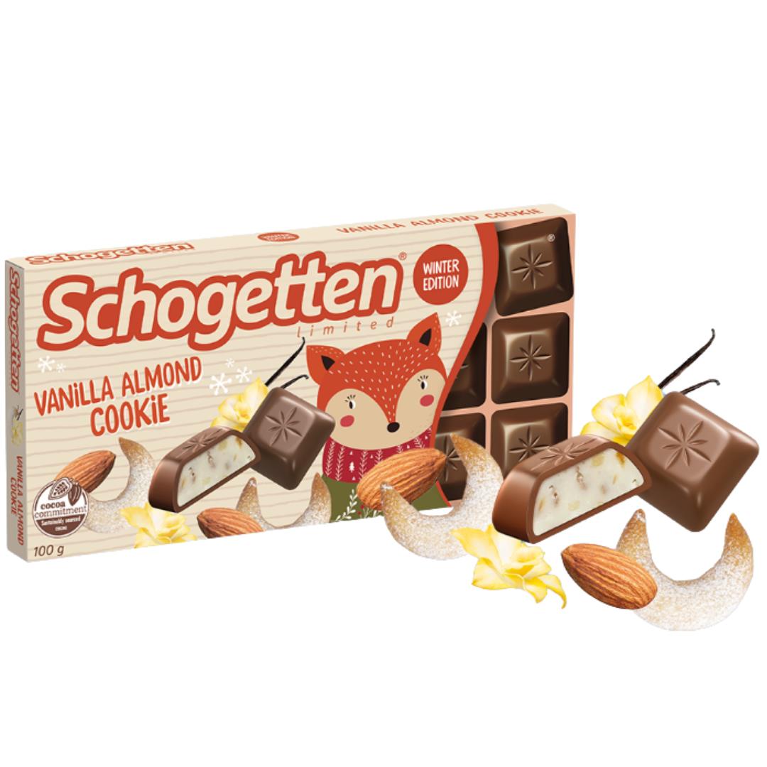 schogetten-vanilla-almond-cookie-100-gr-4621.jpg Schogetten Vanilla Almond Cookie 100 Gr - Görsel 1