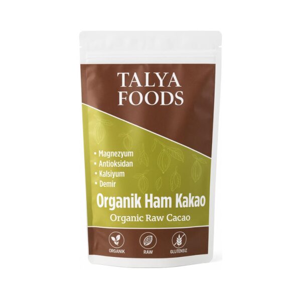 Talya Foods Organik Ham Kakao 100 Gr